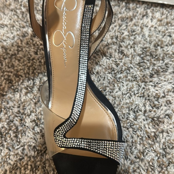 Jessica Simpson rhinestone heels - Picture 7 of 9